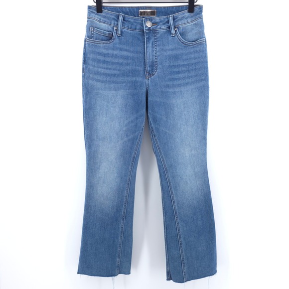 Kut from the Kloth Denim - Kut from the Kloth Women Jeans Kelsey Fab Ab Ankle Flare 0P Blue High Rise